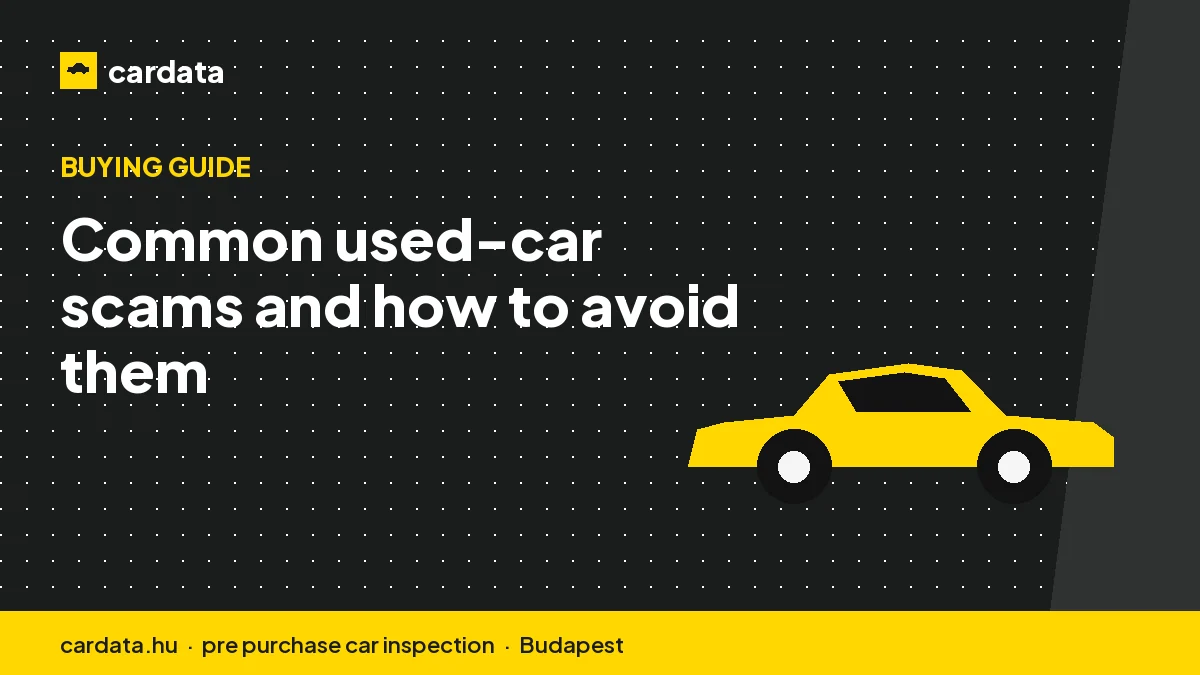 Common used-car scams and how to avoid them