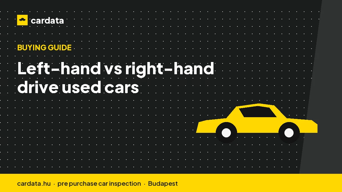 Left-hand vs right-hand drive used cars