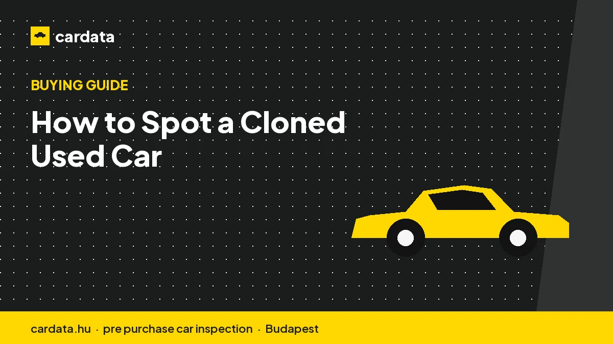 How to Spot a Cloned Used Car