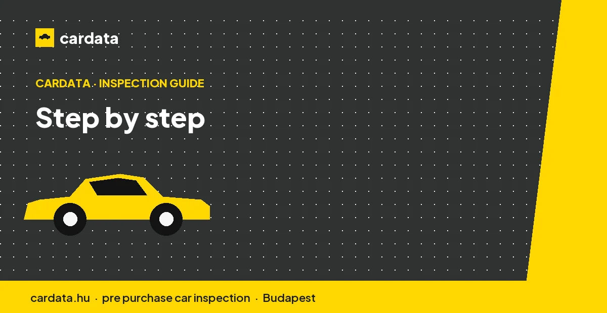 A first used-car purchase is far less daunting broken into clear, ordered steps.