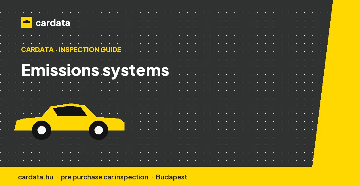 Catalytic converters, particulate filters and EGR valves keep emissions legal - and are expensive to repair.