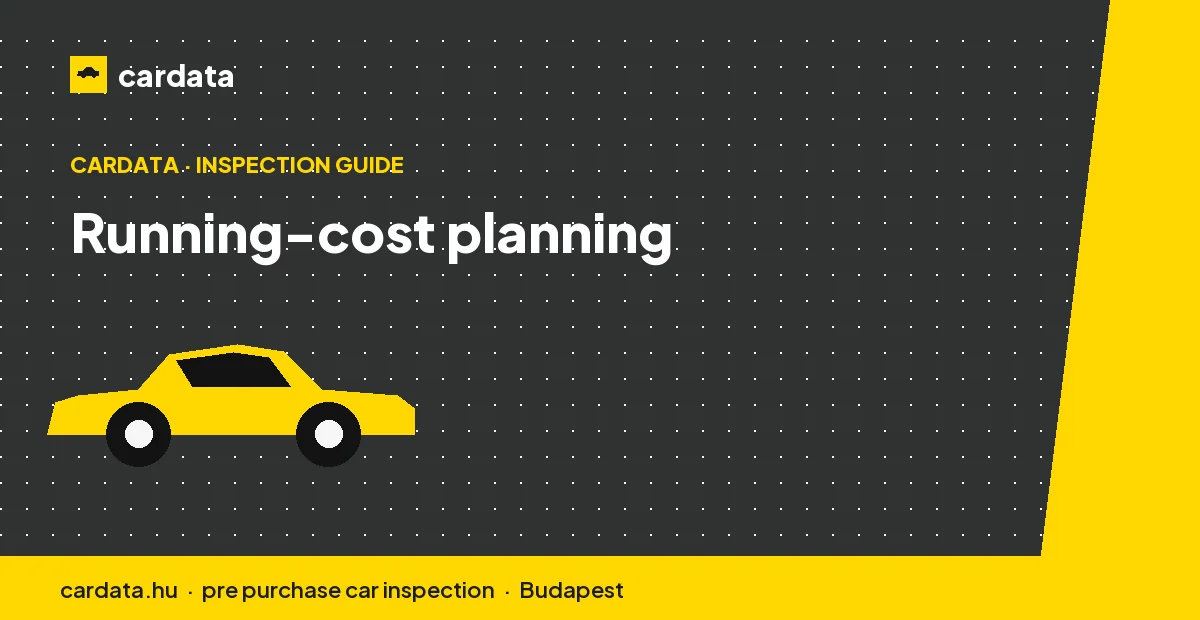 A buyer adding annual vehicle tax alongside insurance and servicing when budgeting the true cost of a used car.